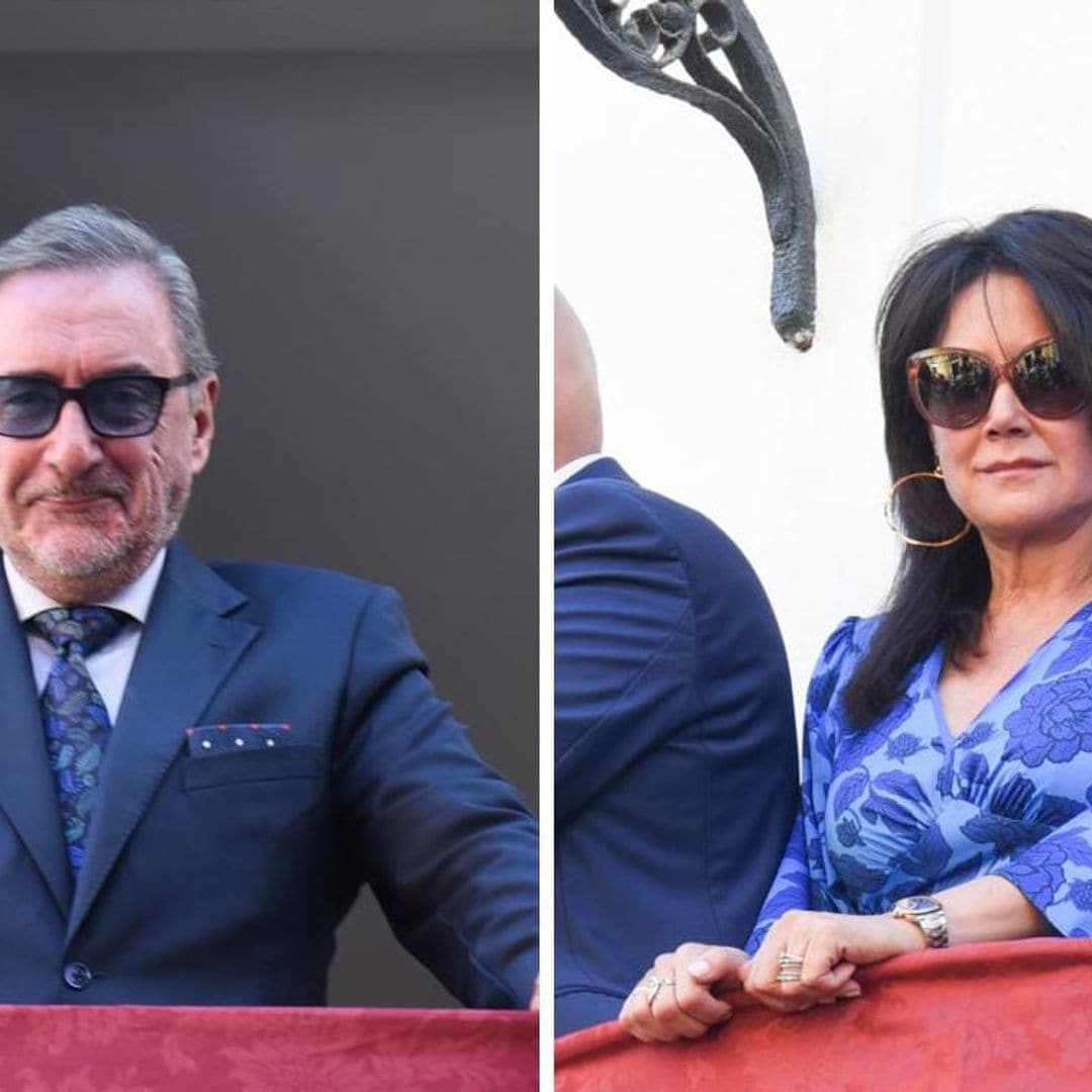 Carlos Herrera y Pepa Gea, en su primera Semana Santa como marido y mujer