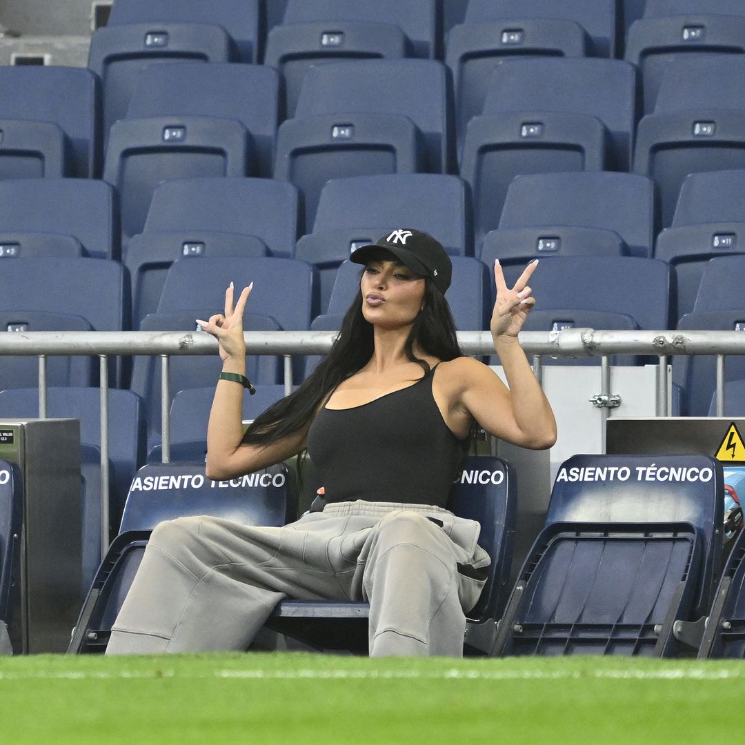 Kim Kardashian en el Bernabéu, 25 de agosto de 2024, Madrid  