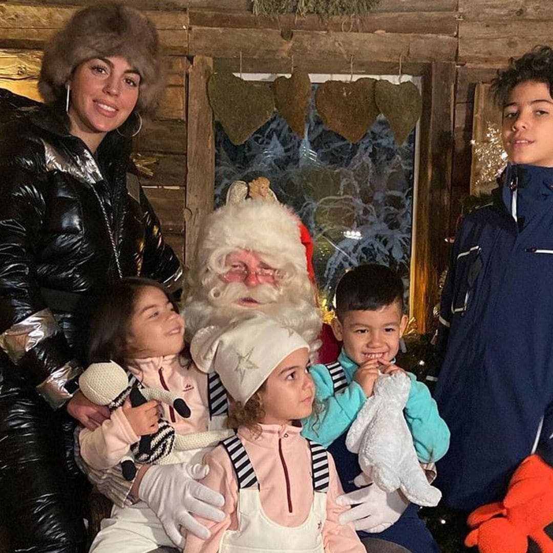 Georgina Rodríguez y su viaje de ensueño al Polo Norte junto a sus hijos