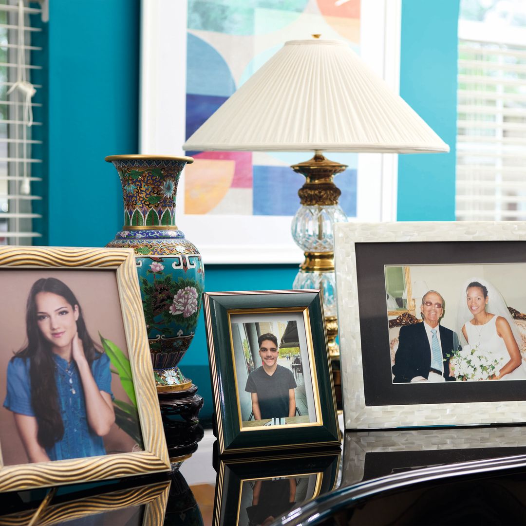 Varias imágenes de sus hijos y del día de su boda secreta, en 2001, en el estado de Florida