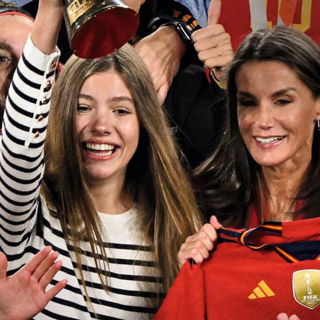 Las mejores imágenes y toda la emoción del histórico triunfo de España: la Reina Letizia y la infanta Sofía vibraron con las nuevas reinas del mundo