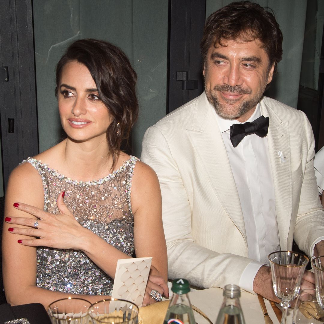 Penélope Cruz y Javier Bardem, en una cena en París en marzo de 2018