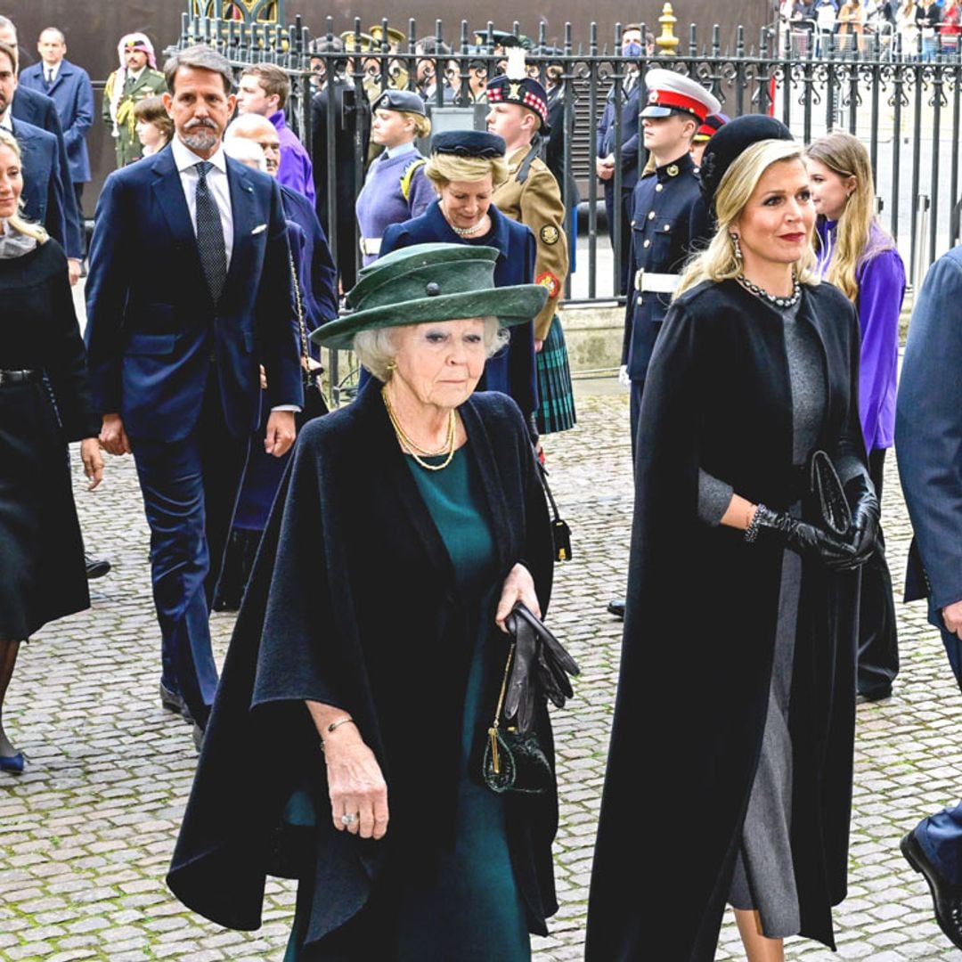 La realeza europea acompaña a los Windsor en el homenaje al duque de Edimburgo