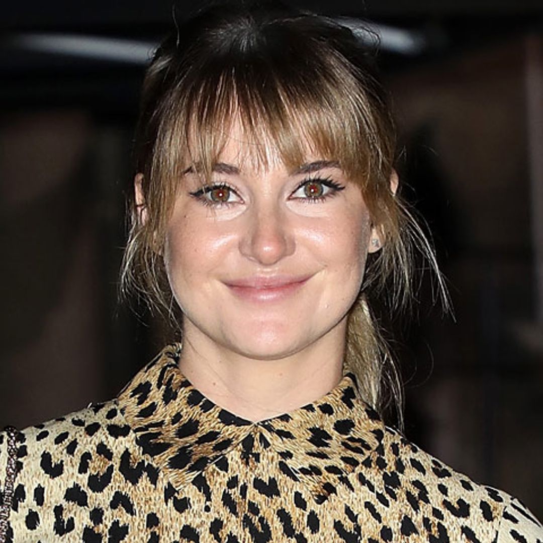 Tras el flequillo... ¿cuál es el nuevo cambio de 'look' de Shailene Woodley?