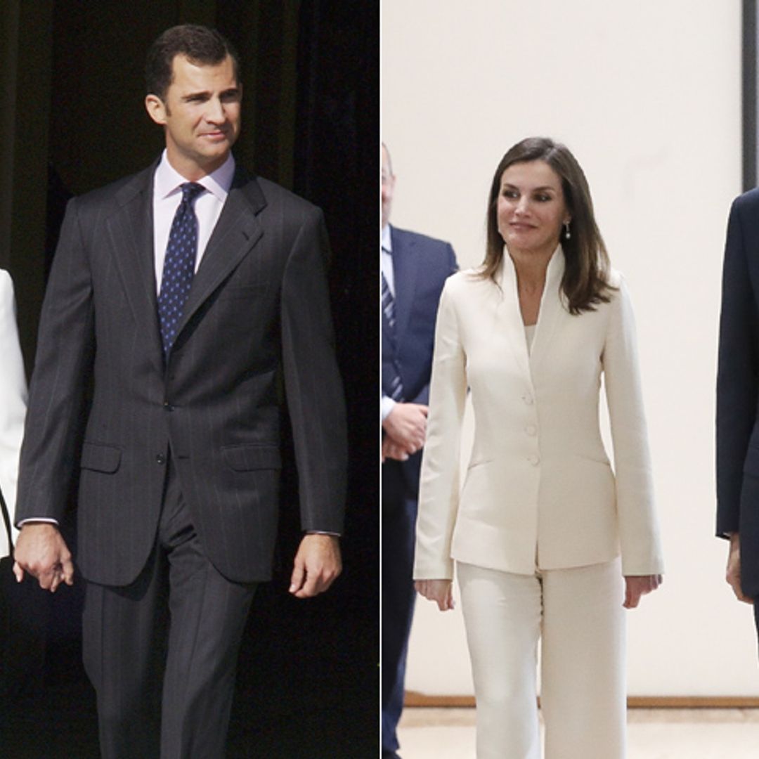 Quince años separan estas dos imágenes para el recuerdo de los Reyes