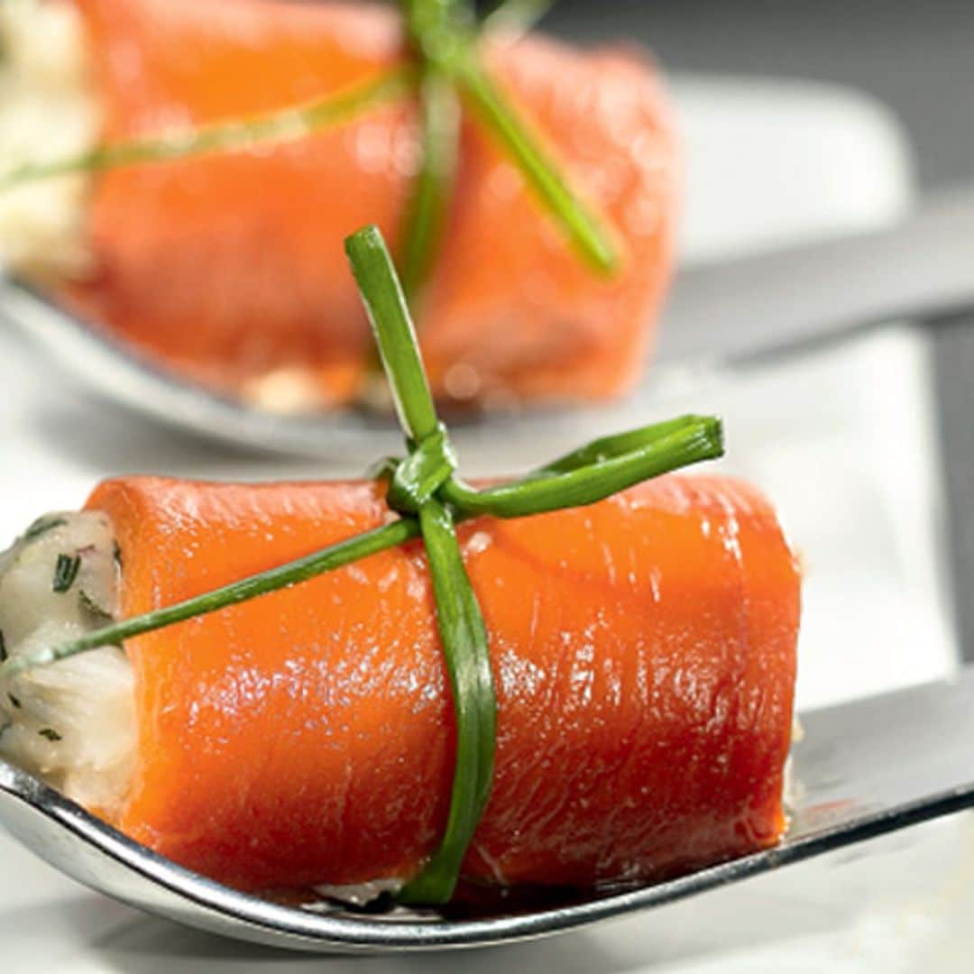 Paquetitos de pimiento rojo