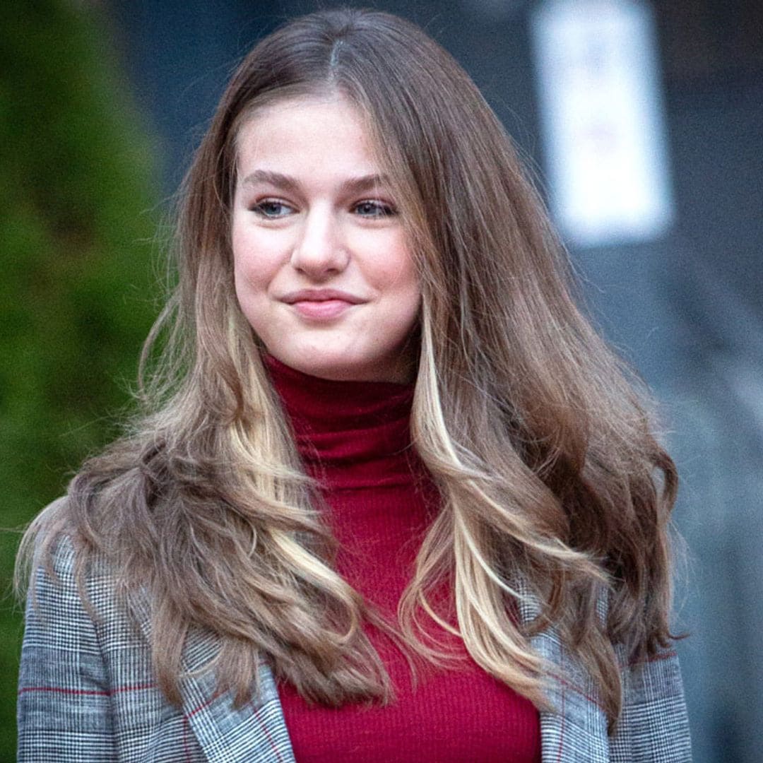 Las mechas 'hidden' de la princesa Leonor, el secreto de su pelazo