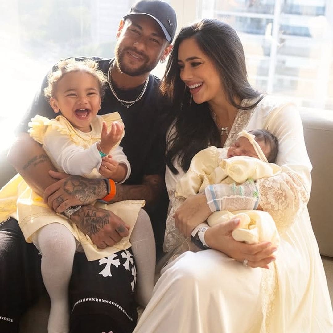 Mavie, la hija mayor de Neymar y Bruna Biancardi, pasa el día de su cumpleaños con una lesión en el brazo