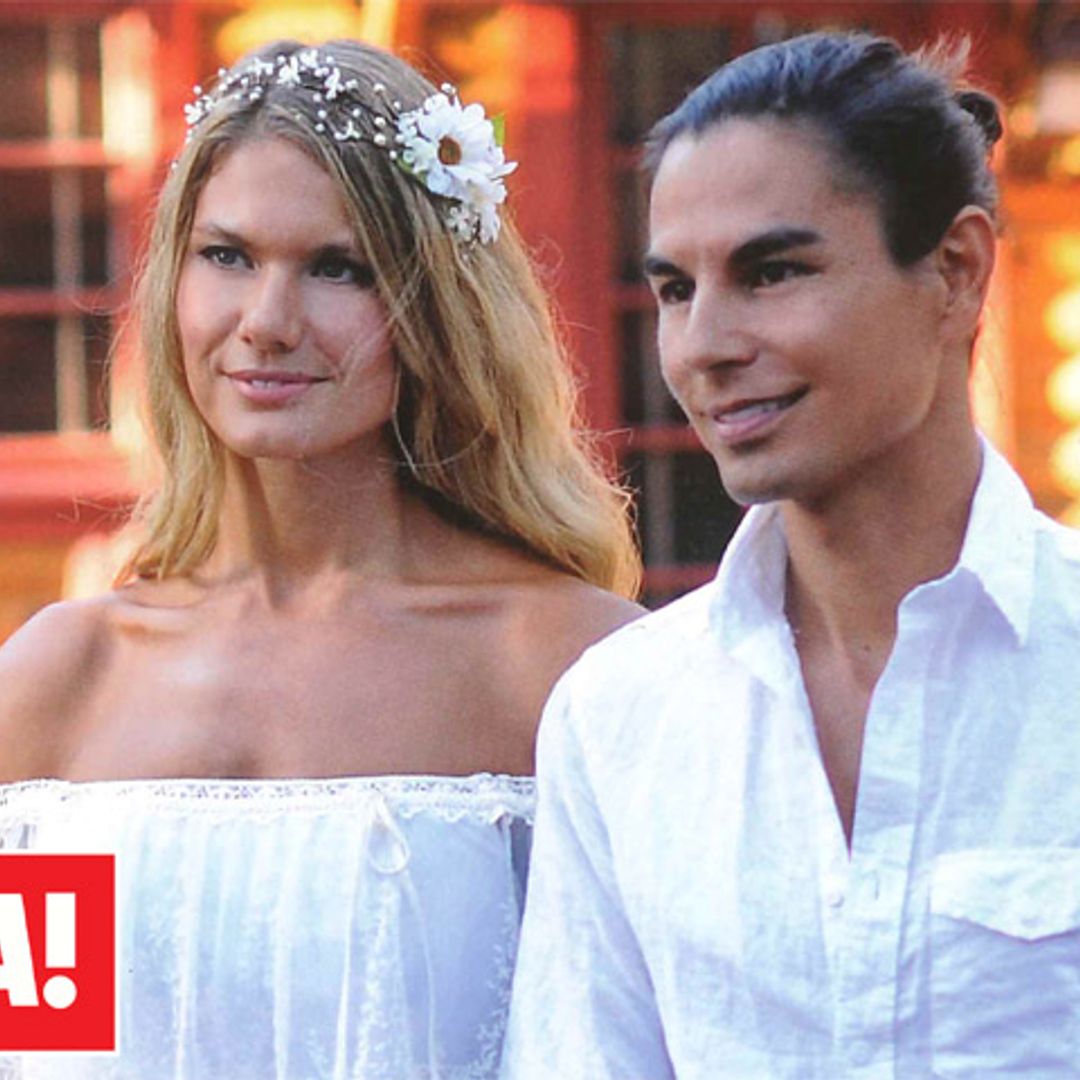 En exclusiva en ¡HOLA!: Julio y Charisse, romántica boda en el lago Tahoe