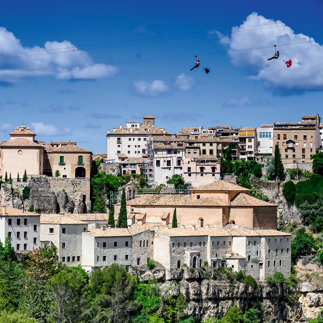 Tirolina sobre Cuenca