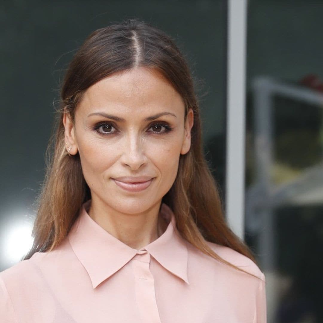 Almudena Fernández y Oscar, su entrenador personal: las imágenes de su encuentro más divertido