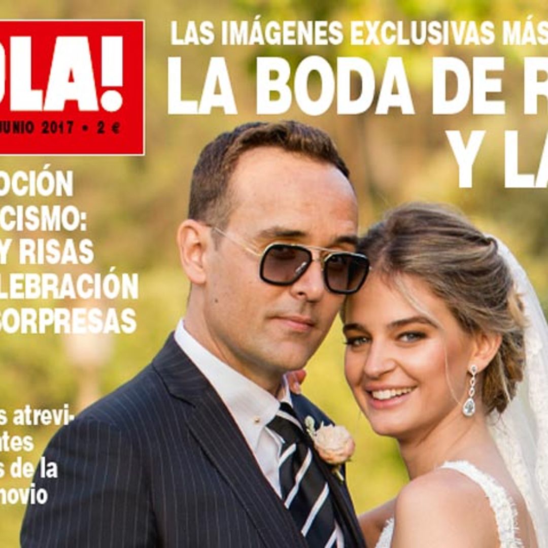 ¡HOLA! adelanta su edición: las imágenes exclusivas más esperadas de la boda de Risto y Laura