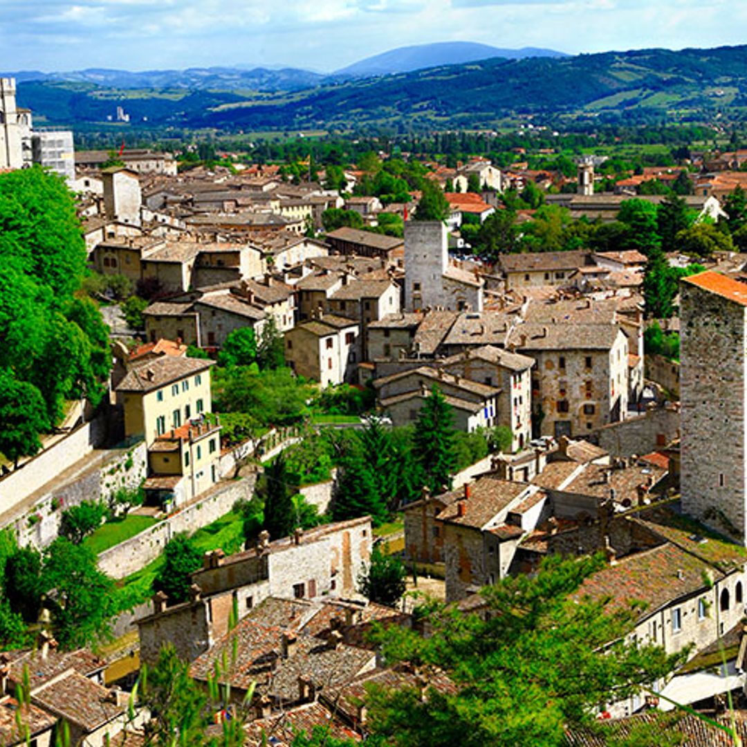 Gubbio, la ciudad de la que Eugenia Silva ha quedado prendada