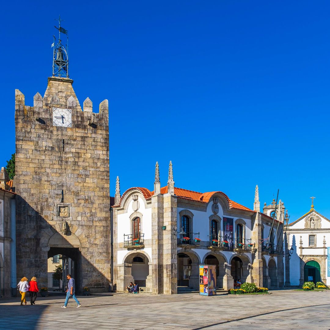 Caminha, pueblo costero del norte de Portugal, en el Camino de Santiago portugués