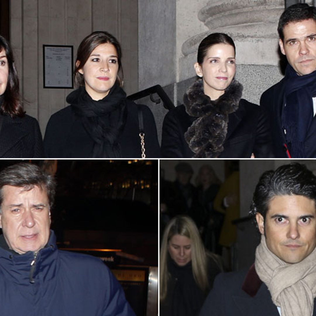 Las emotivas palabras de despedida de la familia y los amigos de Carmen Franco en su funeral