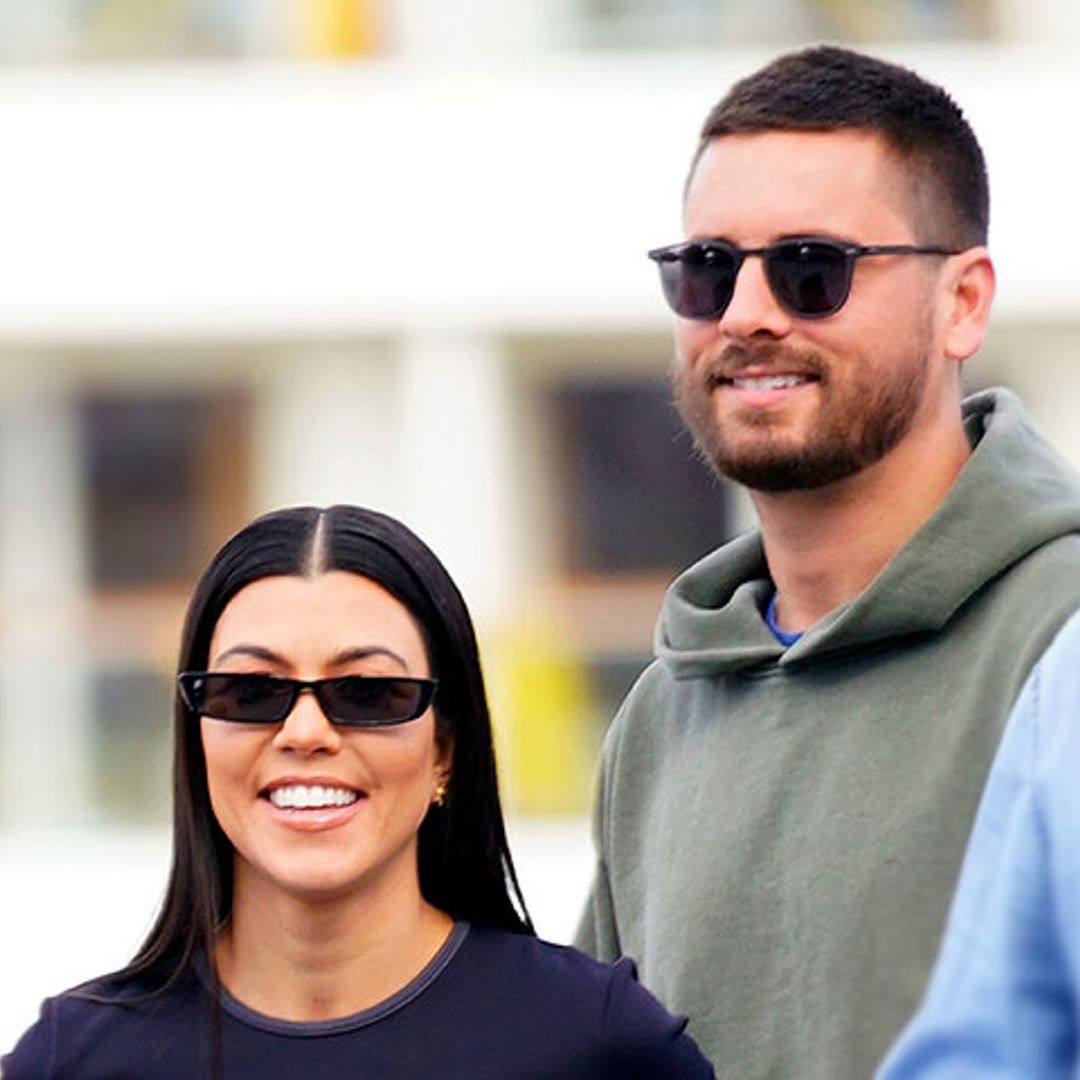 Kourtney Kardashian y Scott Disick vuelan con sus hijos a Nueva York
