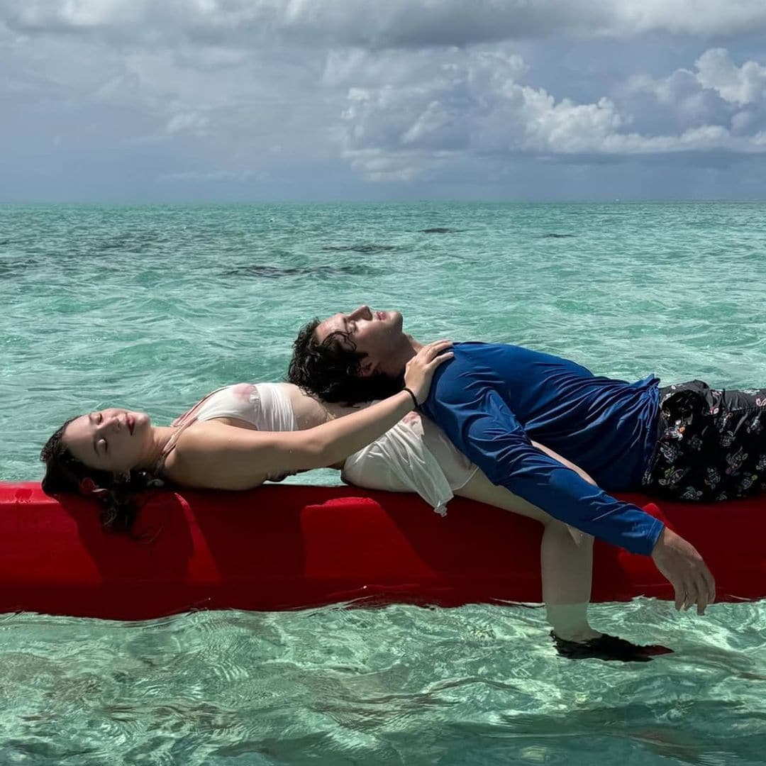 Mía Rubín y Tarik Othon comparte sus fotos más románticas en Bora Bora