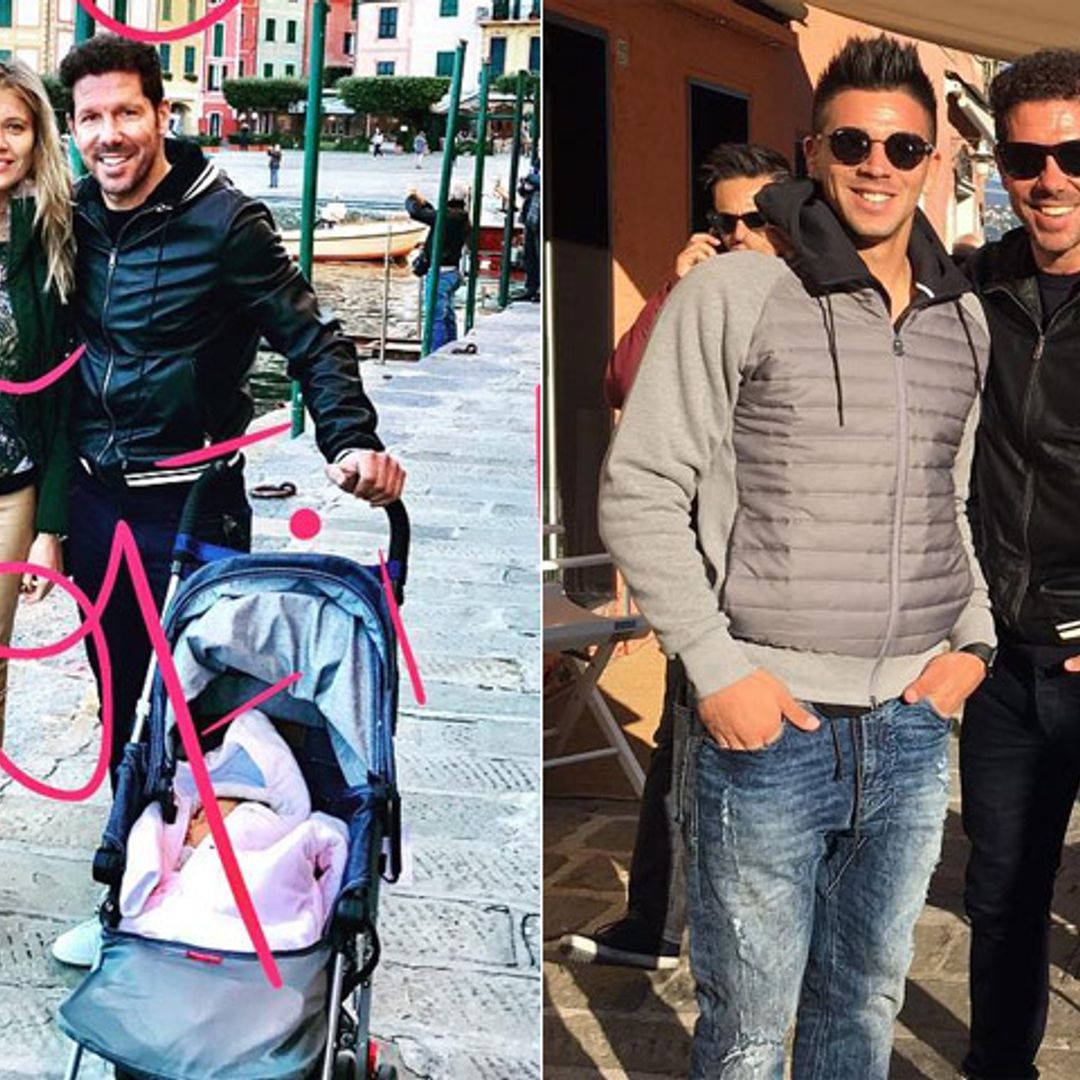 Primeras vacaciones en familia para el ‘clan’ Simeone