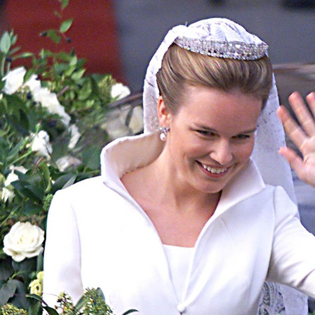 Matilde de Bélgica y la tiara de la emperatriz Sissi