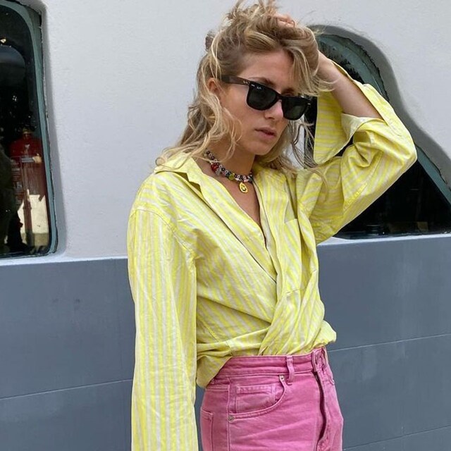 pantalon rosa