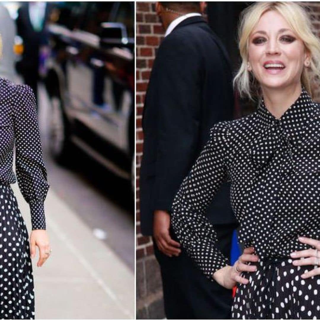 ¿'Total look' de lunares como Kaley Cuoco? Llévalo tú también