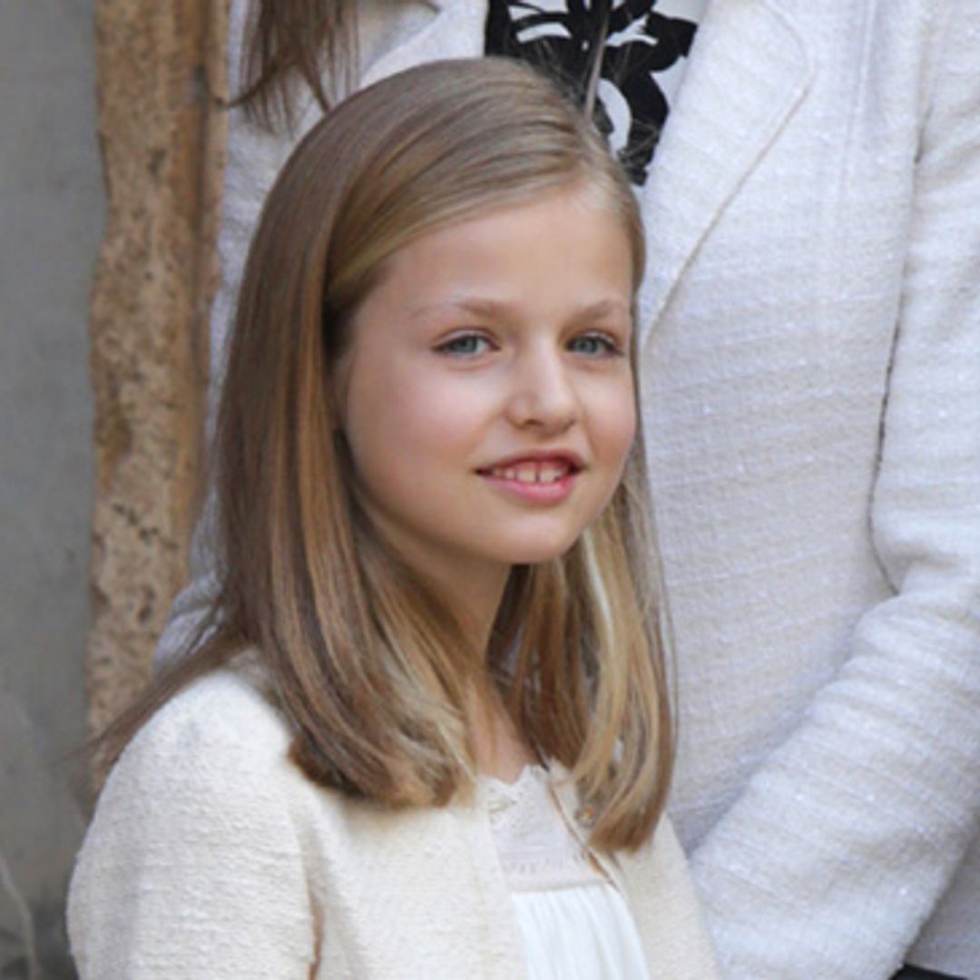 Los 10 años de la Princesa de Asturias en 10 imágenes