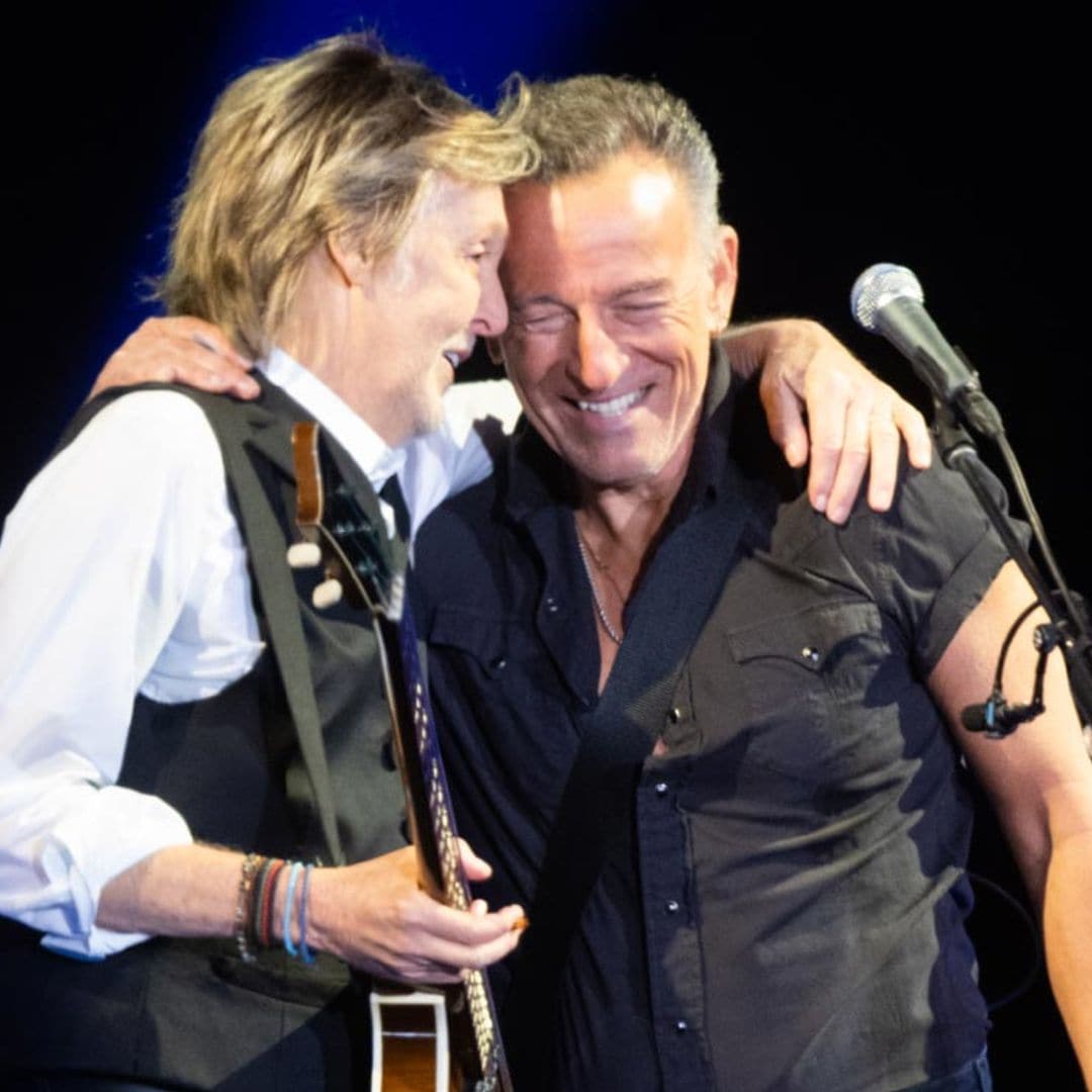 Tres horas de concierto y un dúo con Bruce Springsteen: Paul McCartney, incombustible a sus 80 años