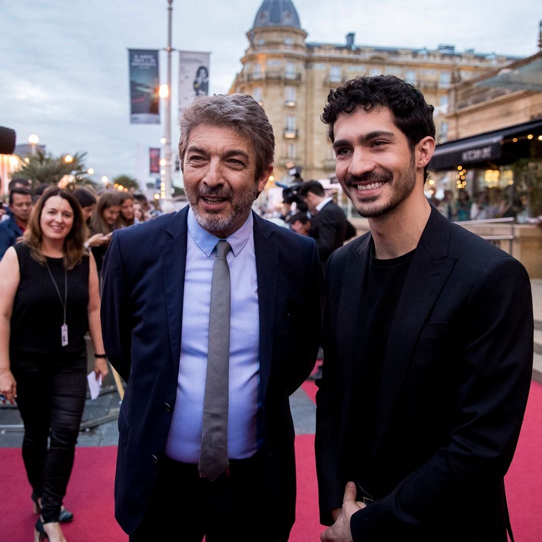 Ricardo Darin con su hijo Chino Darín