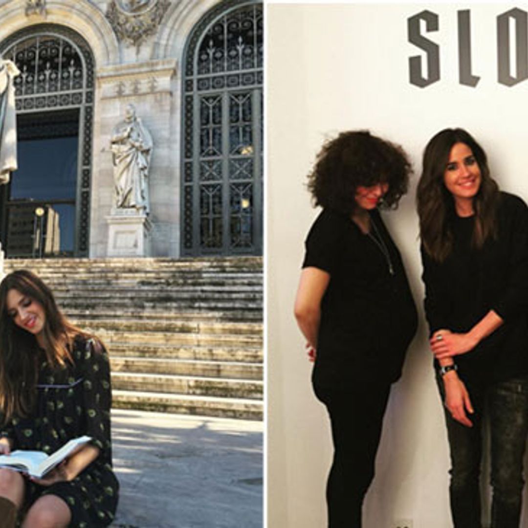 Visitas a la biblioteca, reencuentros con amigas... ¿Cómo aprovecha Sara Carbonero sus días en Madrid?