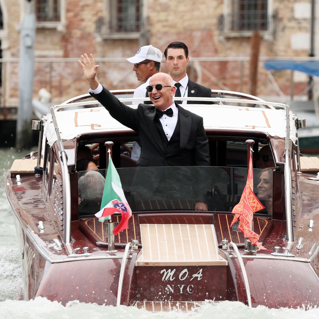 La boda del año: Jeff Bezos, de esmoquin, arranca la segunda parte de las celebraciones