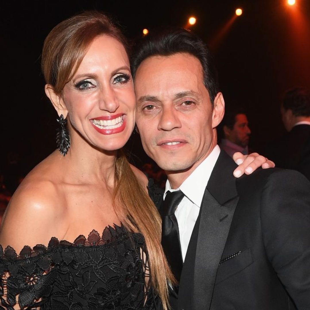 ¡Amor de flacos! Marc Anthony se come a besos a Lili Estefan