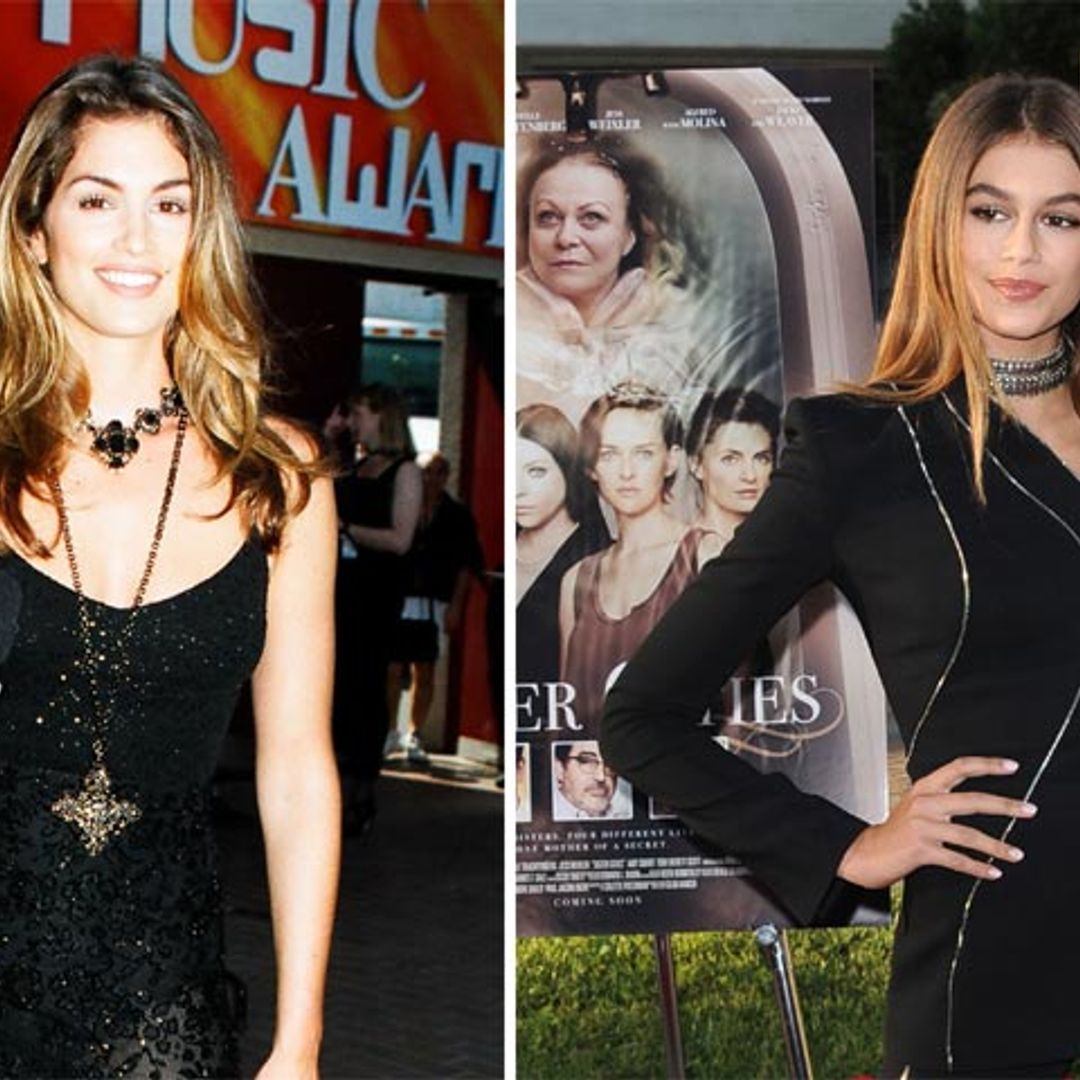 Kaia, hija de Cindy Crawford, debuta en el cine y es idéntica a su madre cuando esta también lo hizo, ¿quieres verlo?