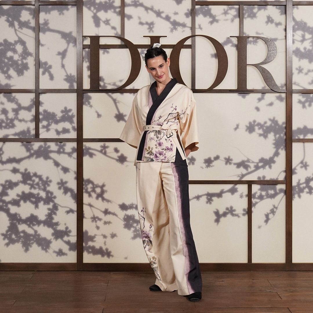 Invitadas en el desfile Otoño 2025 de Dior en Kioto, Japón