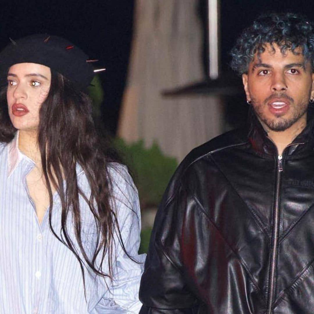 Rosalía y Rauw Alejandro dos ‘vampiros’ en Los Ángeles camino a su boda