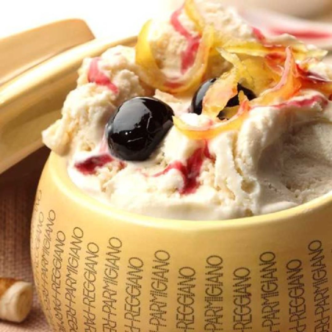 Helado de Parmigiano Reggiano