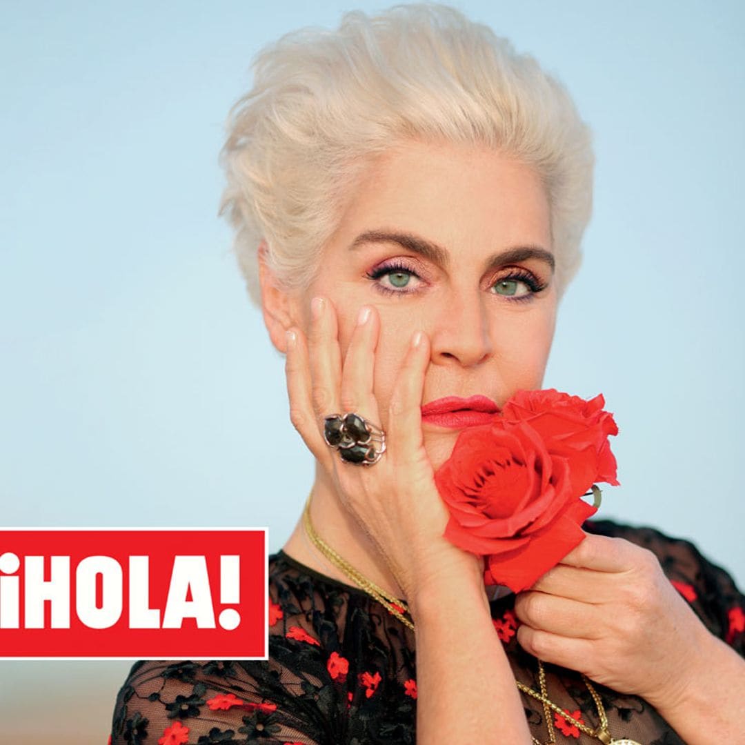 En exclusiva en ¡HOLA!: Antonia Dell'Atte, primer posado y entrevista tras su dramático accidente