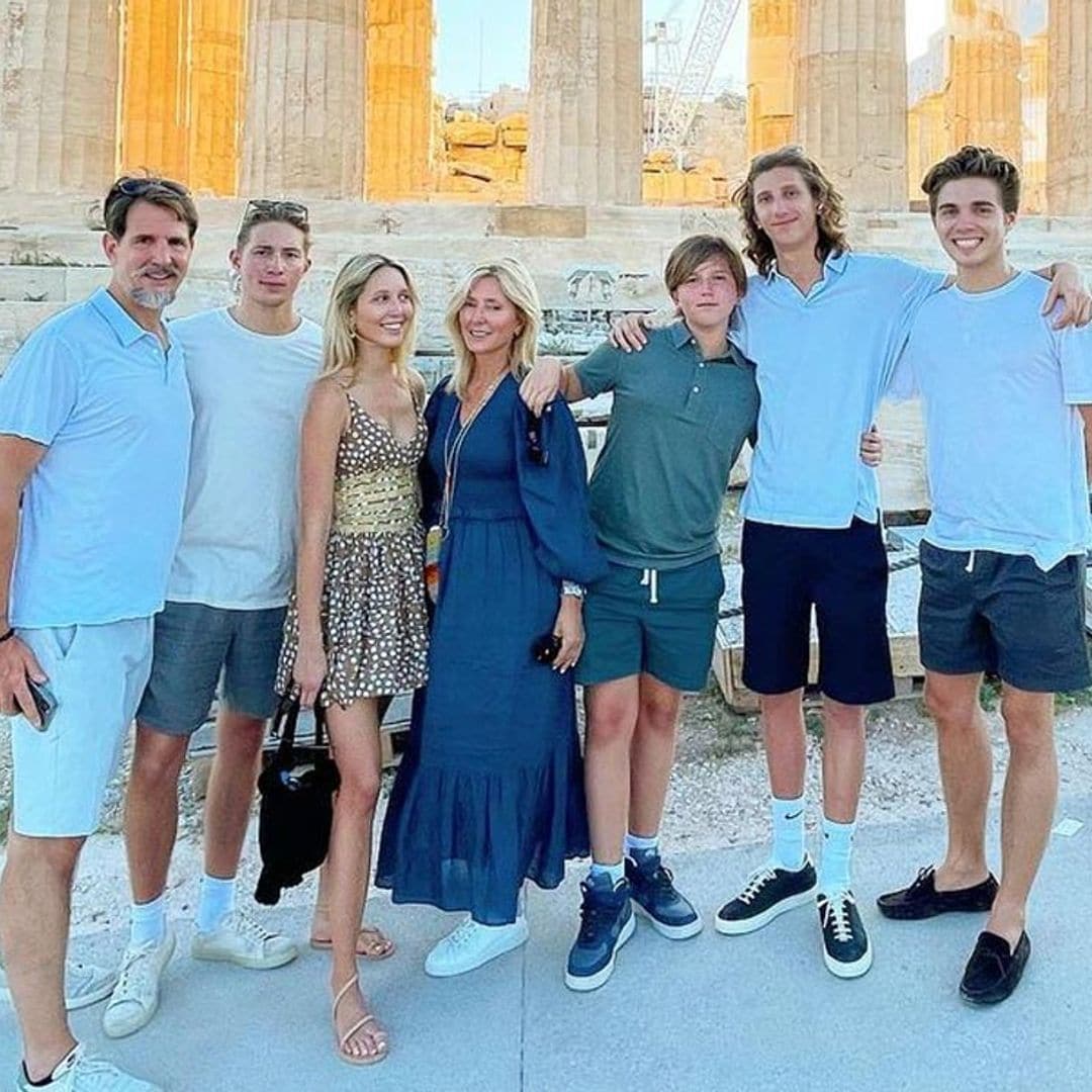 Marie Chantal de Grecia ya está en Atenas para la boda real