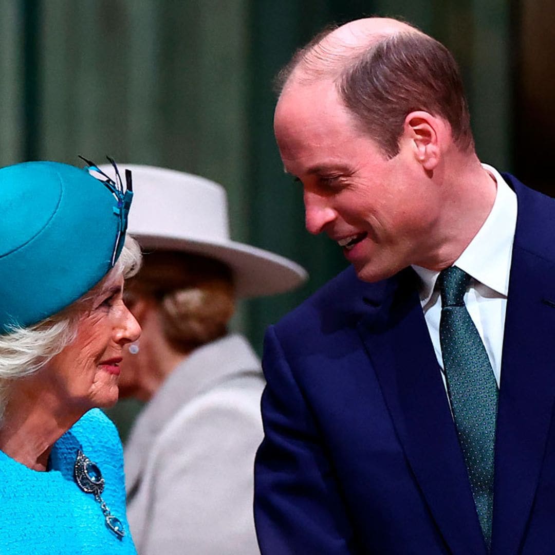 El príncipe Guillermo hace tándem con la reina Camilla mientras capea la polémica que afecta a su esposa