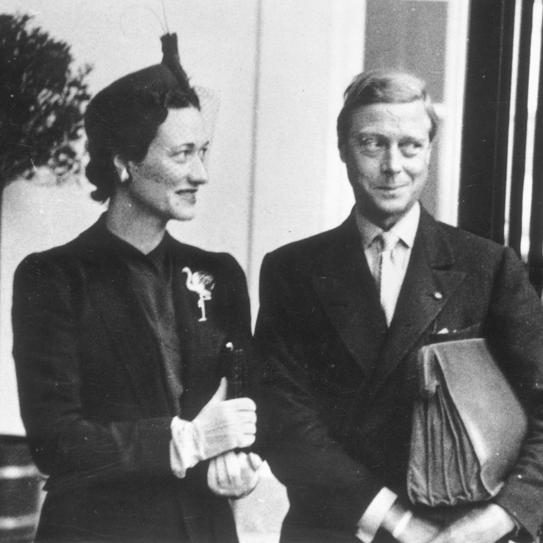 Los duques de Windsor en Madrid, junio de 1940. La duquesa luce su nuevo broche de flamenco de Cartier.