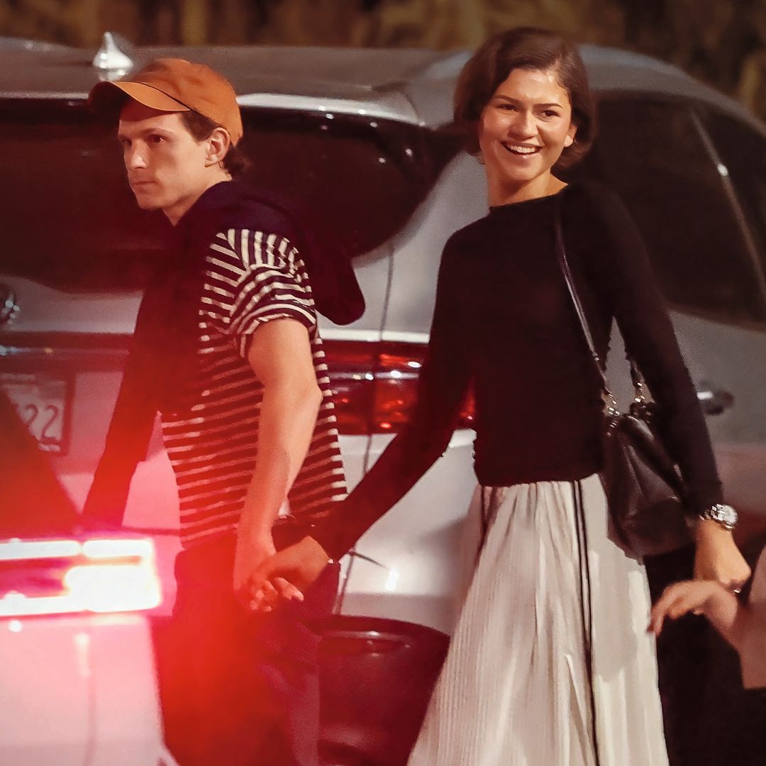 Primeras imágenes de Zendaya y Tom Holland como marido y mujer: de la mano y radiantes tras su boda secreta