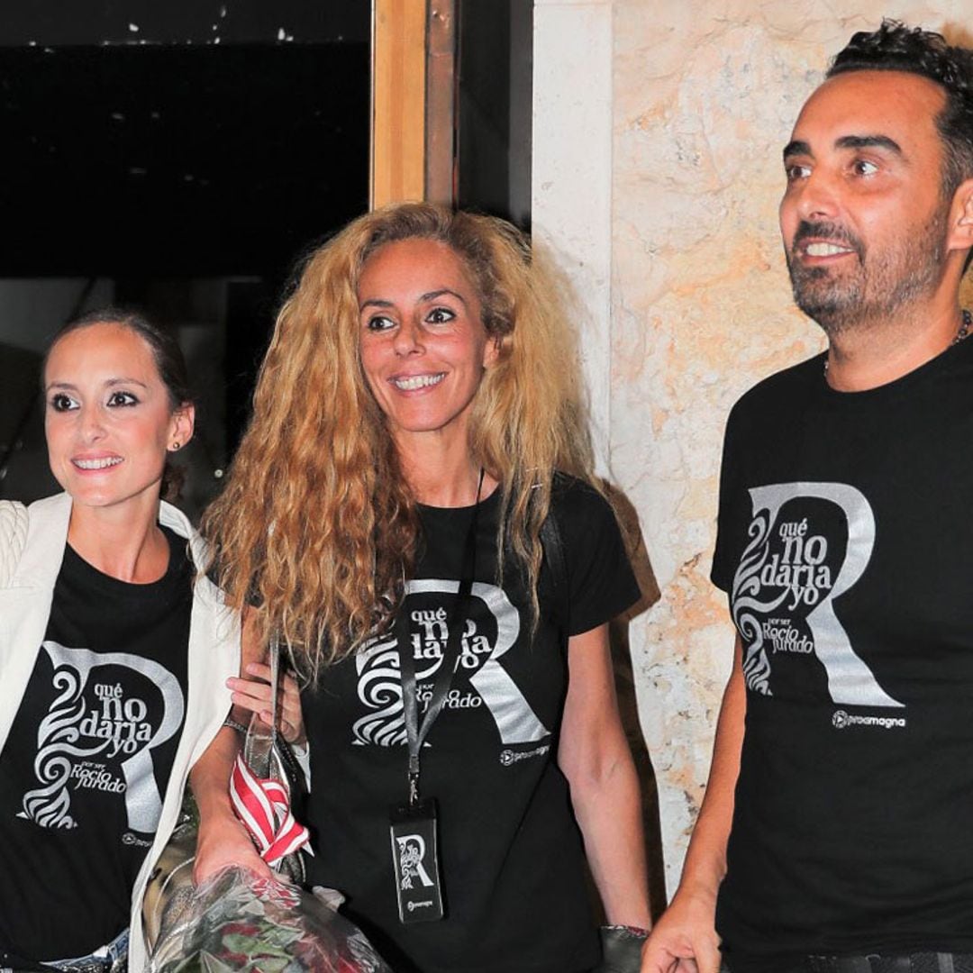 Descubre a los incondicionales de Rocío Carrasco en el momento más trascendente de su vida