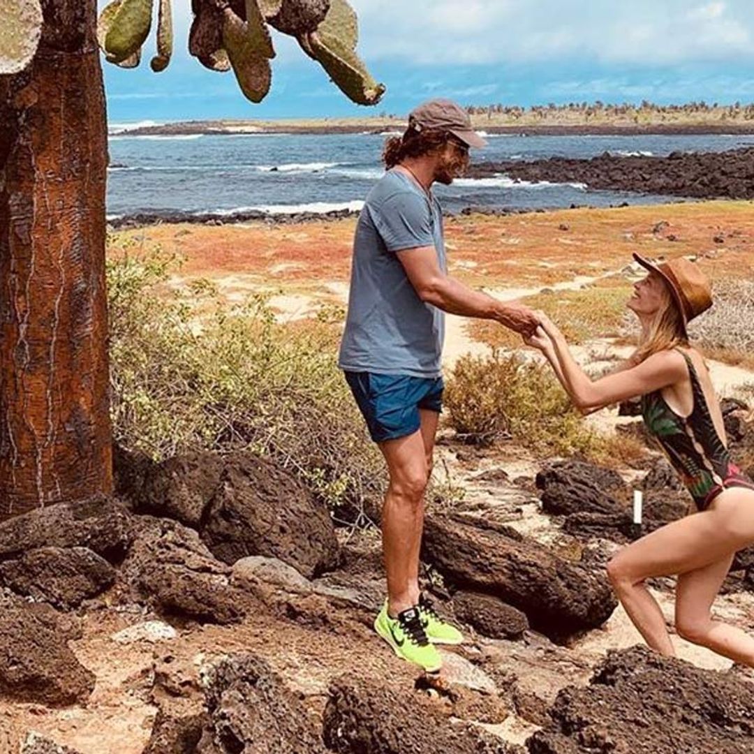Las románticas vacaciones de Carles Puyol y Vanesa Lorenzo ¿con pedida de mano incluida?