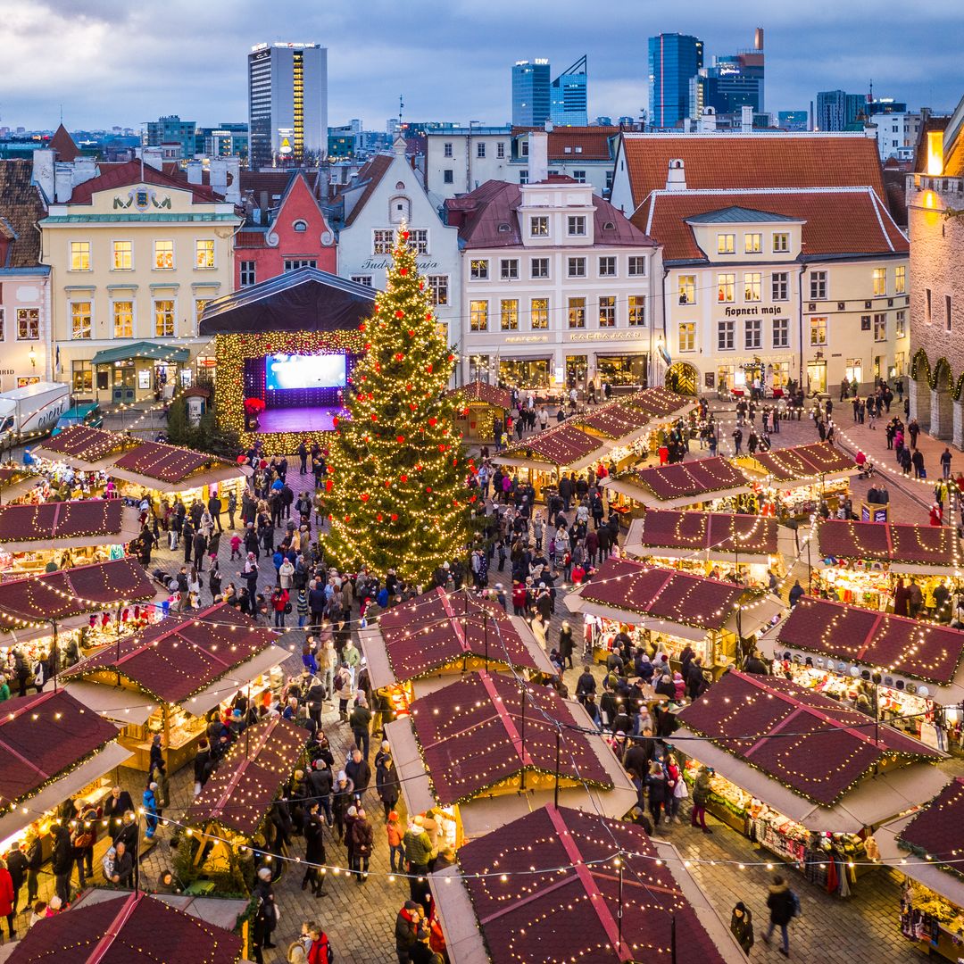 Diciembre en Tallin, mucho más que un mercado de Navidad