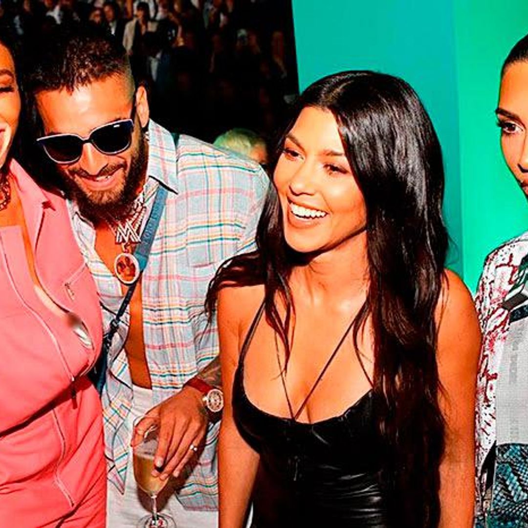 ¡Felices los dos! Maluma y Winnie Harlow juntos en un evento en Miami