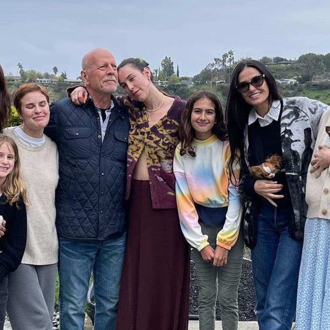 Bruce Willis celebra su cumpleaños 68 rodeado del cariño de su familia