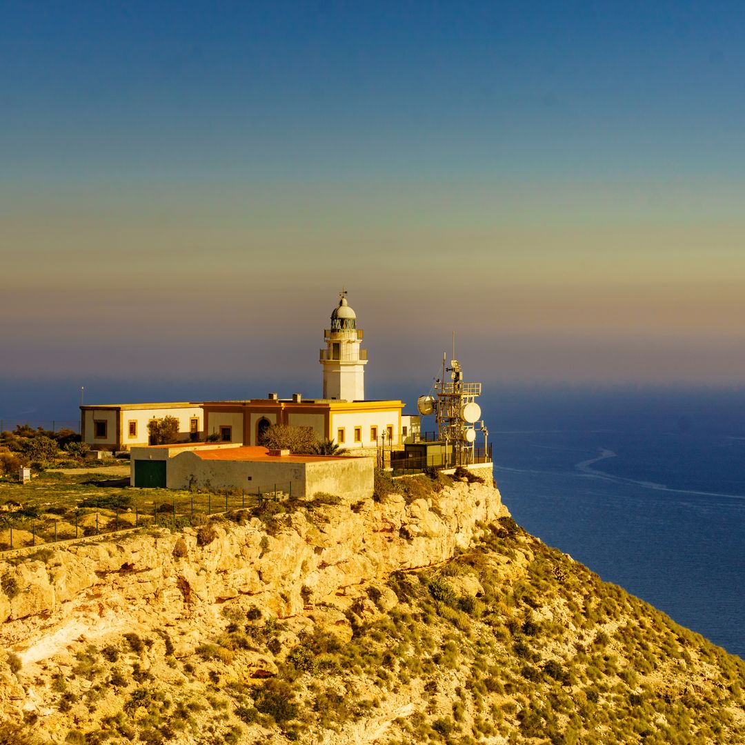 Faro de Mesa Roldán, Parque Natural Cabo de Gata-Níjar, Almería