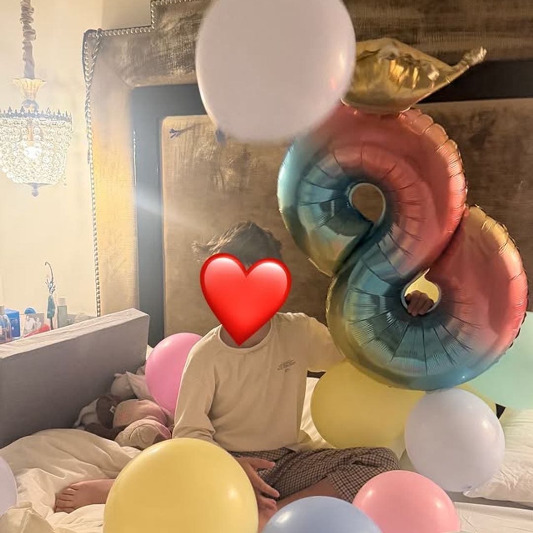 Eva González felicita a su hijo Cayetano por su 8 cumpleaños