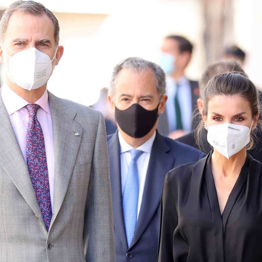 Doña Letizia y su príncipe de Gales