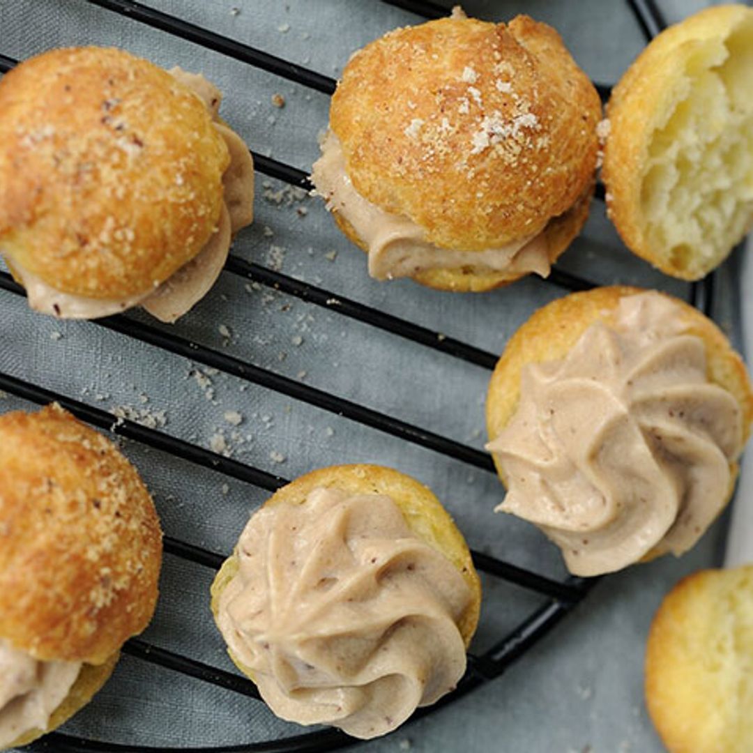 Bocaditos de crema de turrón