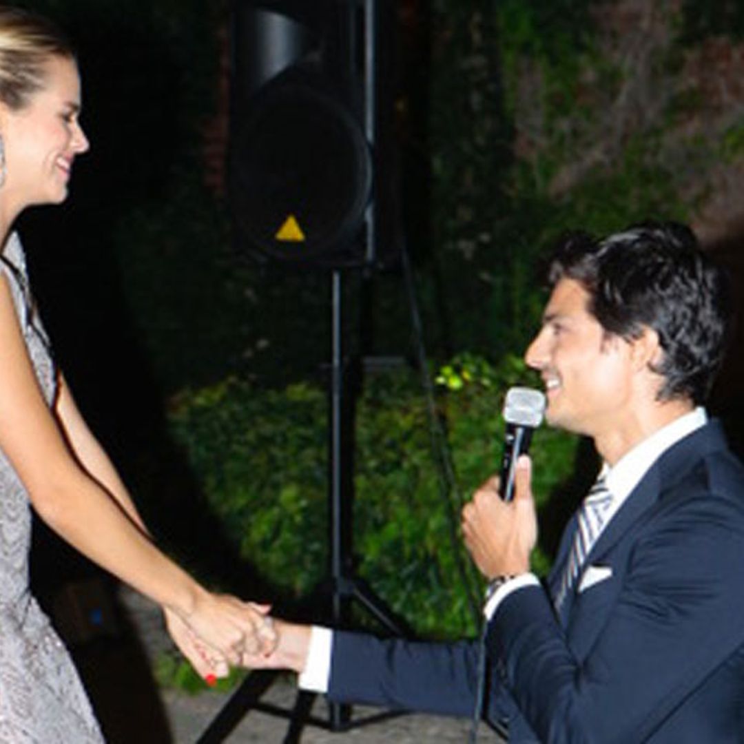 ¡De una boda sale otra boda! Javier de Miguel le pide matrimonio a Mirian Pérez